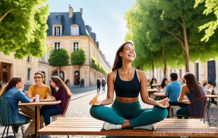 치과위생사 학점 관리 전략 - **A compassionate female French dental hygiene student providing patient education in a bright, cont...