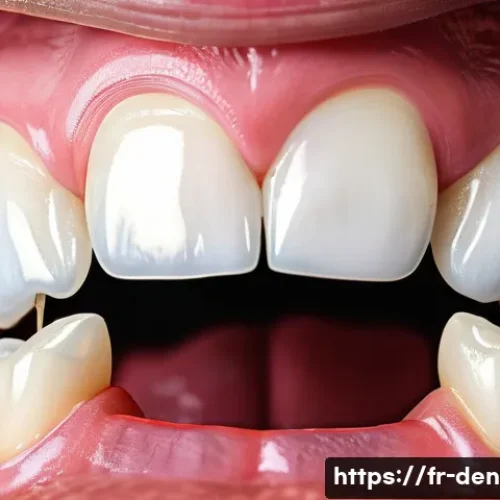 Home 7 치과위생사 스케일링 관련 팁 - **Prompt:** A high-definition, realistic composite image or split panel photograph. On one side, a c...