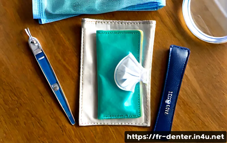 Home 17 치과위생사 시험 준비물 리스트 - Photorealistic flat lay of dental hygienist exam preparation supplies on a clean light wood desk in ...